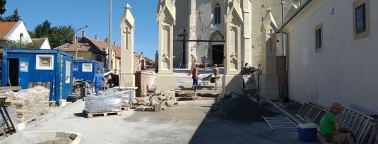 Befejeződnek a Szent Mihály templom felújítási munkálatai